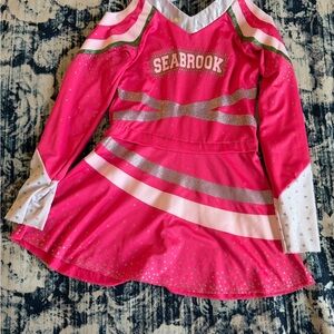 Disney Zombies 3 Addison Cheerleader Pink Costume Dress Girls Size S (4/6)